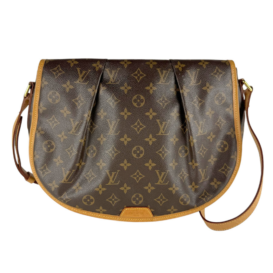 ルイ ヴィトン LOUIS VUITTON ショルダーバッグ モノグラム メニルモンタンMM モノグラムキャンバス ブラウン レディース M40473 送料無料【中古】 z10133｜ブランドバリュー