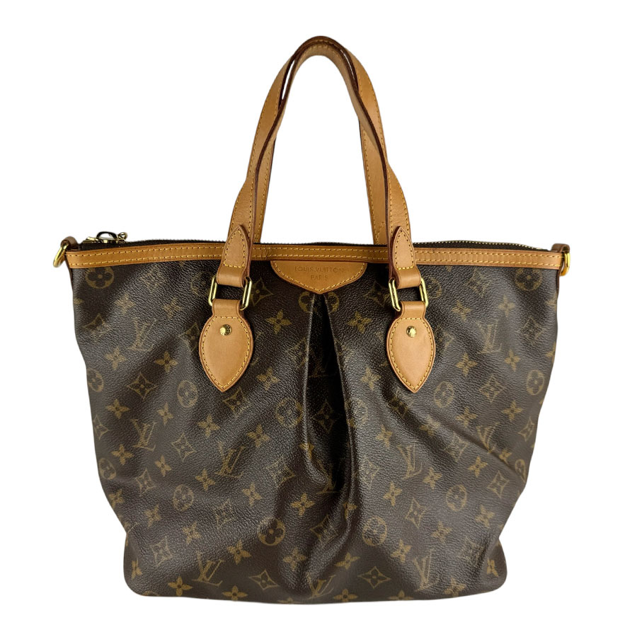ルイ ヴィトン LOUIS VUITTON ハンドバッグ ショルダーバッグ モノグラム パレルモPM モノグラムキャンバス ブラウン レディース M40145 送料無料【中古】 z10195｜ブランドバリュー 92,400円