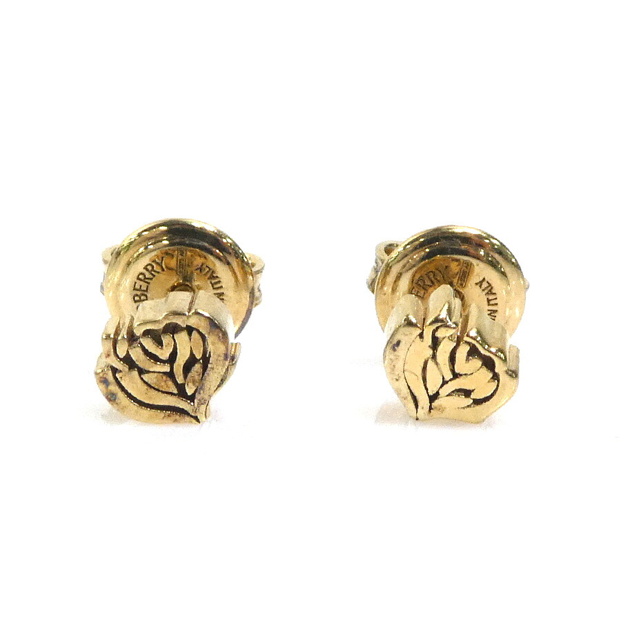 バーバリー BURBERRY ピアス シルバー925 ゴールド レディース 送料無料【中古】 h32316k｜ブランドバリュー