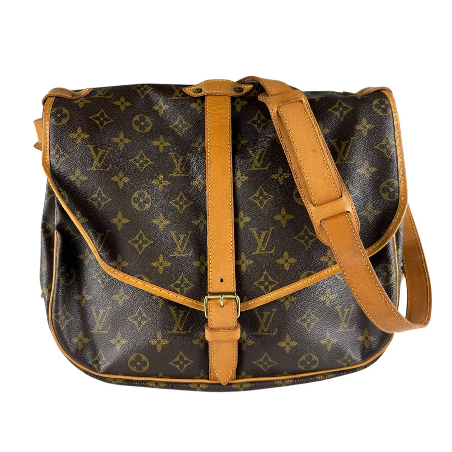 ルイ ヴィトン LOUIS VUITTON ショルダーバッグ モノグラム ソミュール35 モノグラムキャンバス ブラウン ユニセックス M42254 送料無料【中古】 z10259|ブランドバリュー