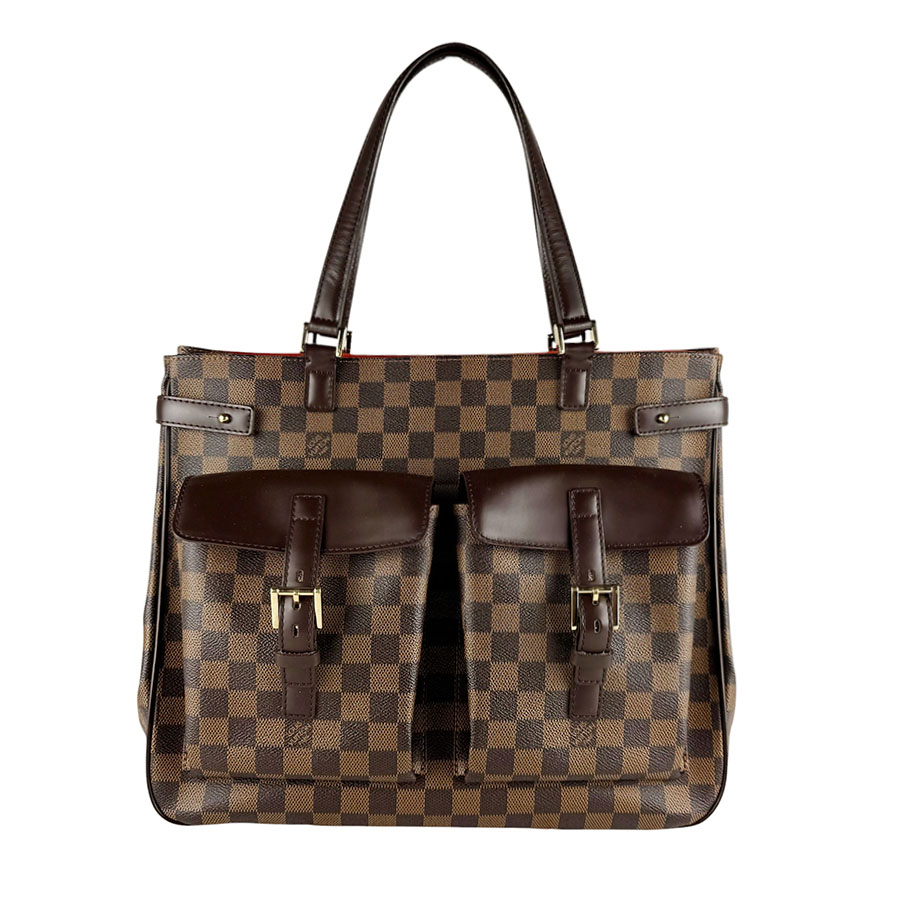 ルイ ヴィトン LOUIS VUITTON ハンドバッグ ダミエ ユゼス ダミエキャンバス エベヌ ユニセックス N51128 送料無料【中古】 z10301|ブランドバリュー