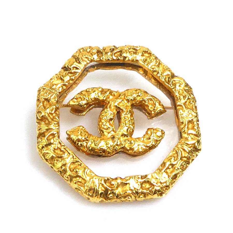 シャネル CHANEL ブローチ ココマーク メタル ゴールド レディース 送料無料【中古】 e62093c|ブランドバリュー