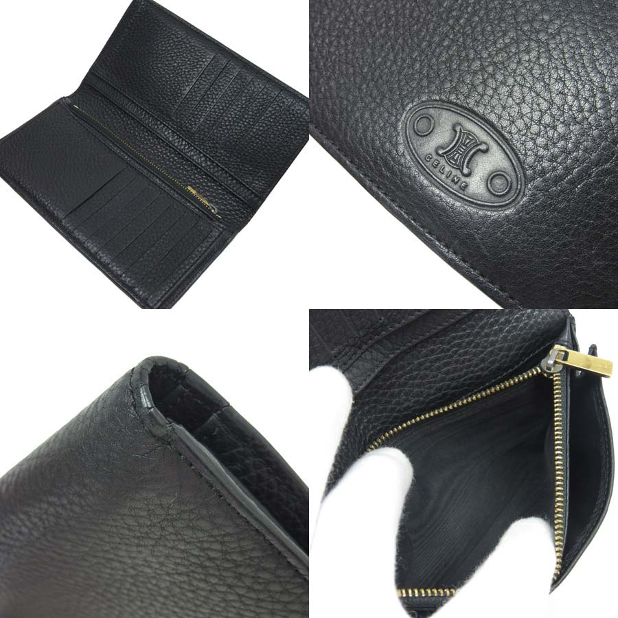 ブラック レザー 中古 定番人気 レザー T ブランドバリューセリーヌ 二つ折り長財布 セリーヌ セリーヌ Celine レディース財布 レディース 二つ折り長財布 レザー ブラック 中古 T ブラック レザー 中古 定番人気 レザー T ブランドバリューセリーヌ 二つ折り長財布 セリーヌ セリーヌ Celine レディース財布 レディース 二つ折り長財布 レザー ブラック 中古 T