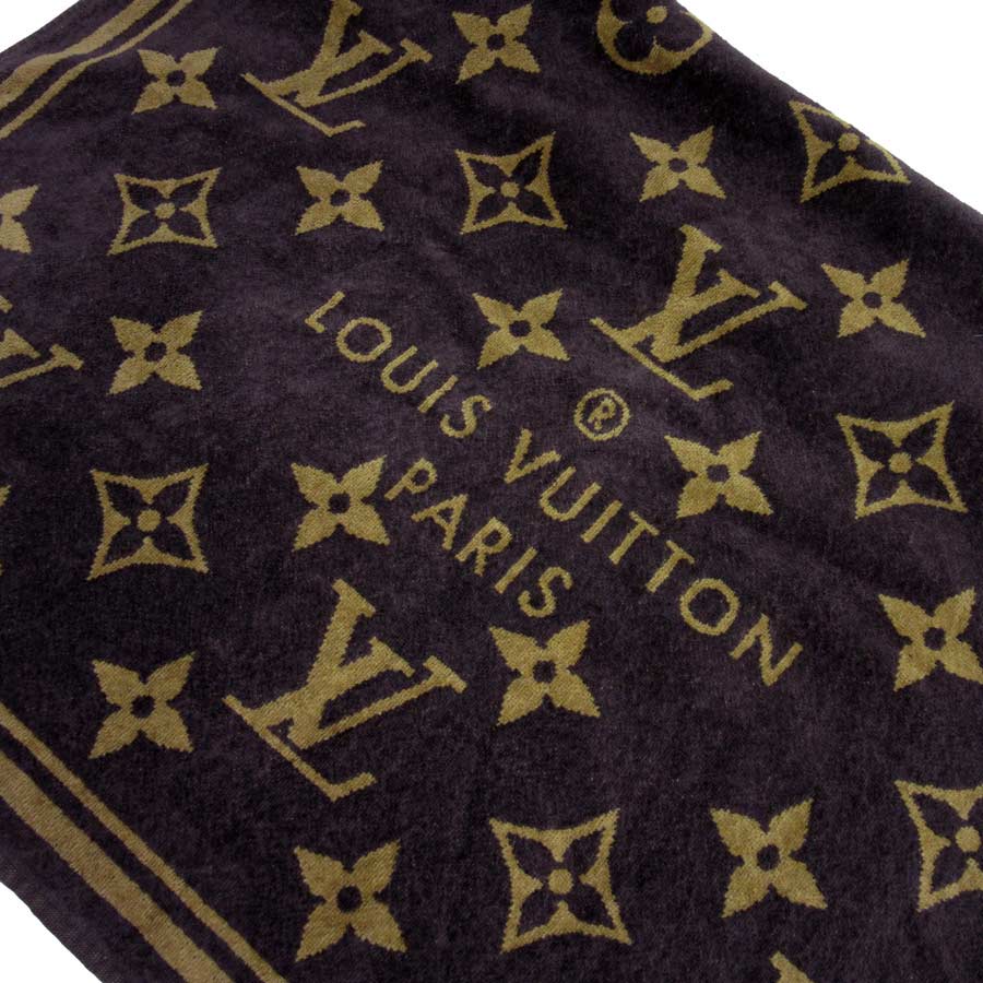 Brandvalue Louis Vuitton Bath Towel Monogram Brown X Brandvalue Louis Vuitton Bath Towel Monogram Brown X Beige 100 Cotton Lady S Men G0106 Rakuten Global Market