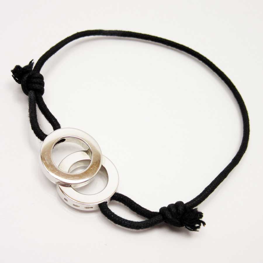 楽天市場 ブルガリ Bvlgari ブレスレット ブルガリブルガリ シルバーxブラック Sv925x紐 レディース メンズ 中古 おすすめ G0193 ブランドバリュー