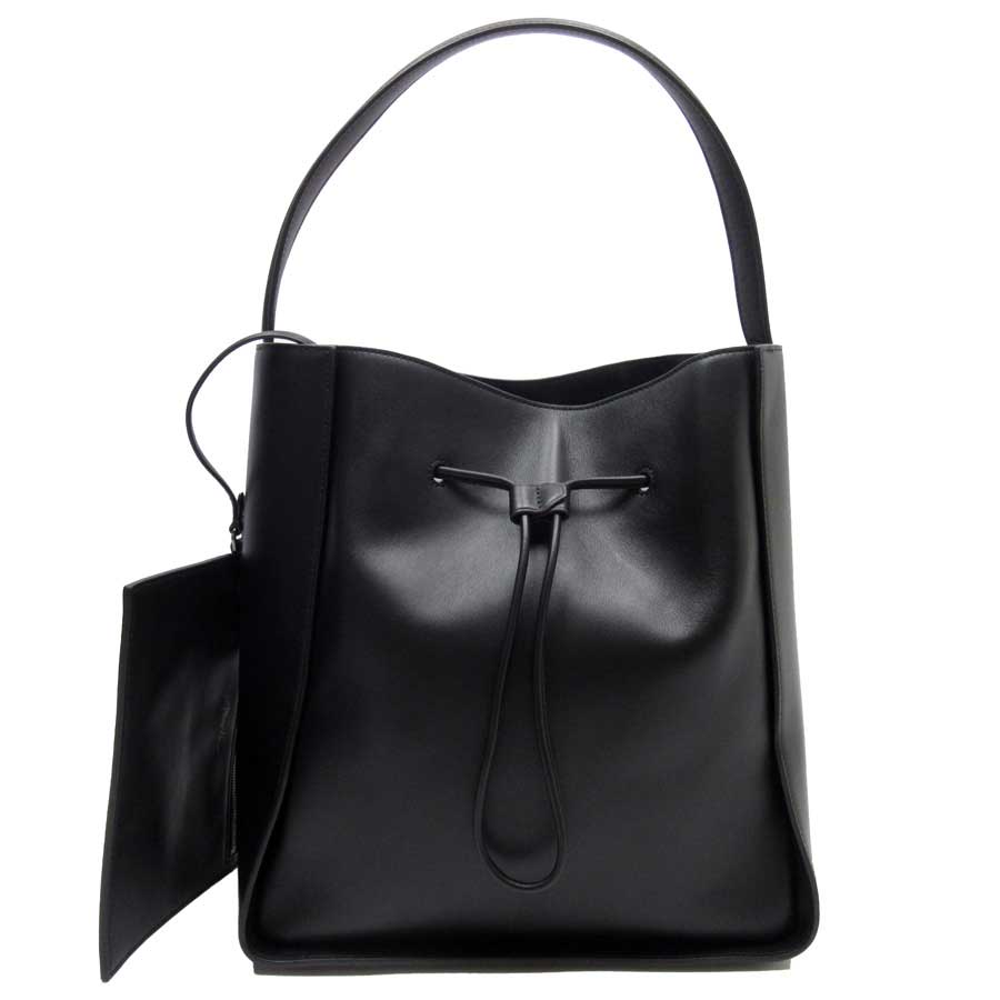 3 1 Philip Rim Phillip Lim Shoulder Bag Soleil Black Leather Lady S H19154