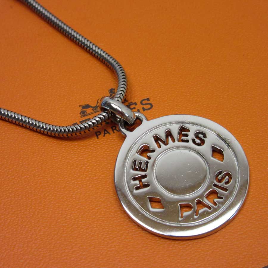 楽天市場 エルメス Hermes ネックレス セリエ シルバー 金属素材 レディース メンズ 中古 定番人気 T ブランドバリュー