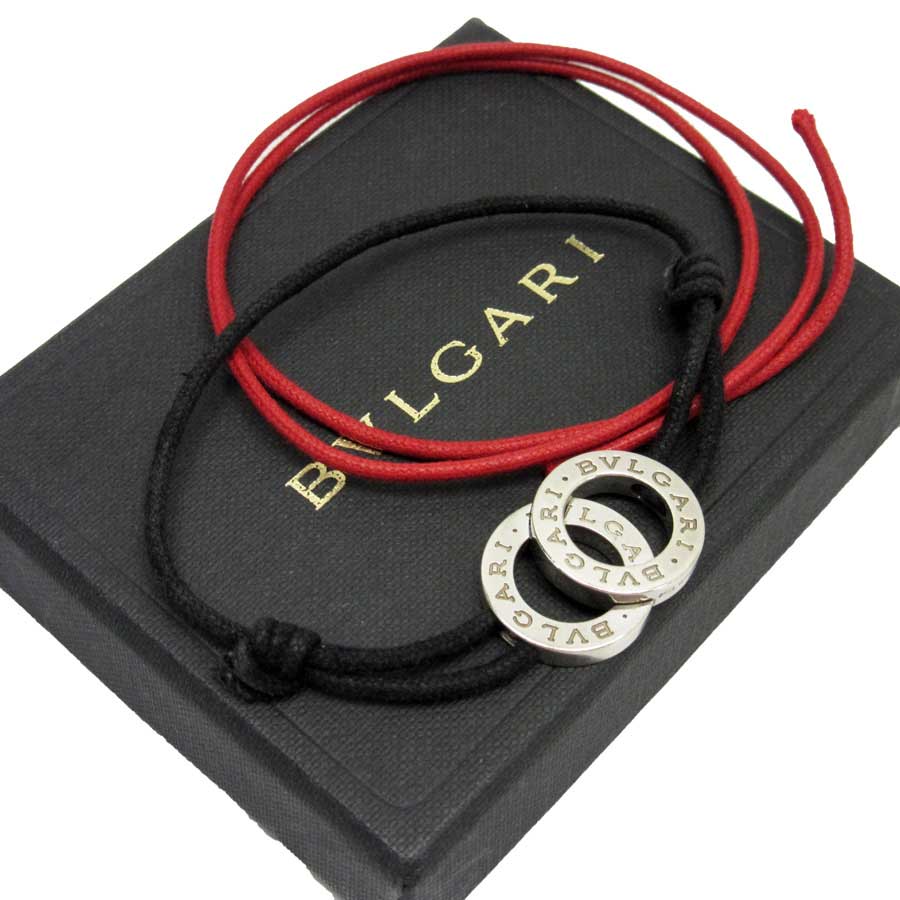 楽天市場 ブルガリ Bvlgari ブレスレット ブルガリ ブルガリ ブラックxシルバー Sv925x紐 レディース メンズ 中古 定番人気 T ブランドバリュー