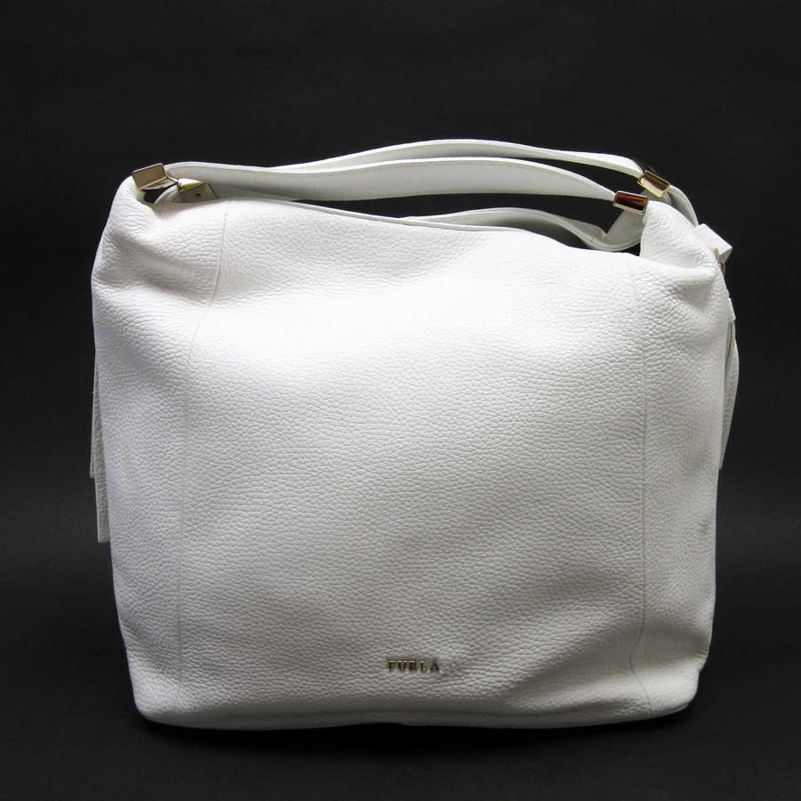 フルラ Furla Shoulder Bag 2way White X Gold Leather Lady S H20830 フルラ Furla Shoulder Bag 2way White X Gold Leather Lady S H20830