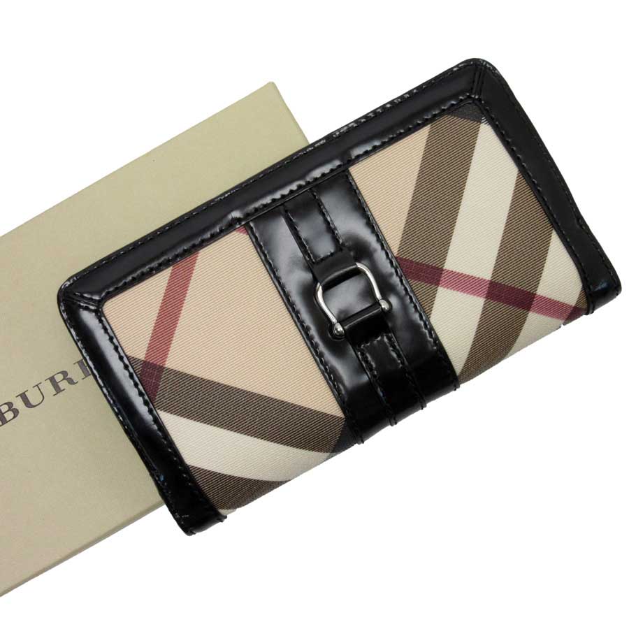 burberry wallet silver