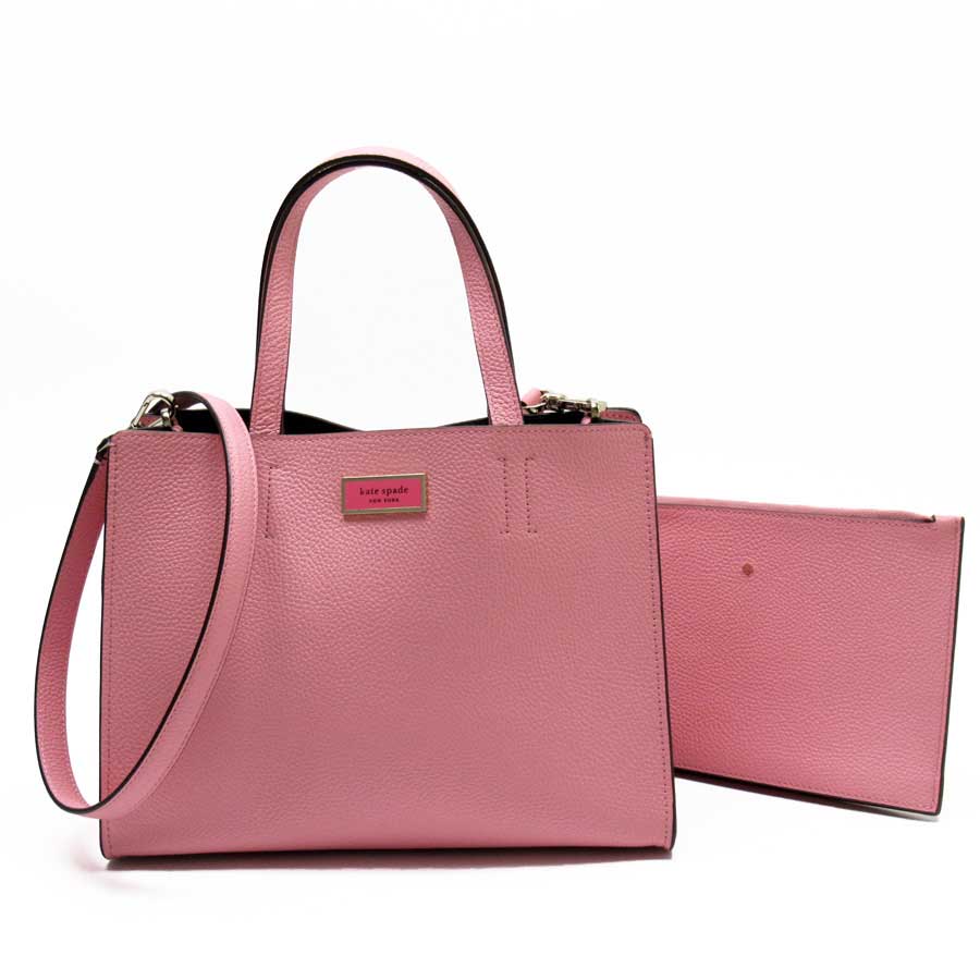 肌触りがいい 美品 ケイトスペード Kate Spade ハンドバッグ 斜め掛けショルダーバッグ 2wayバッグ ピンクxゴールド レザー レディース 中古 Hb ブランドバリュー 超激安 Comptia Downtownecommerce Com