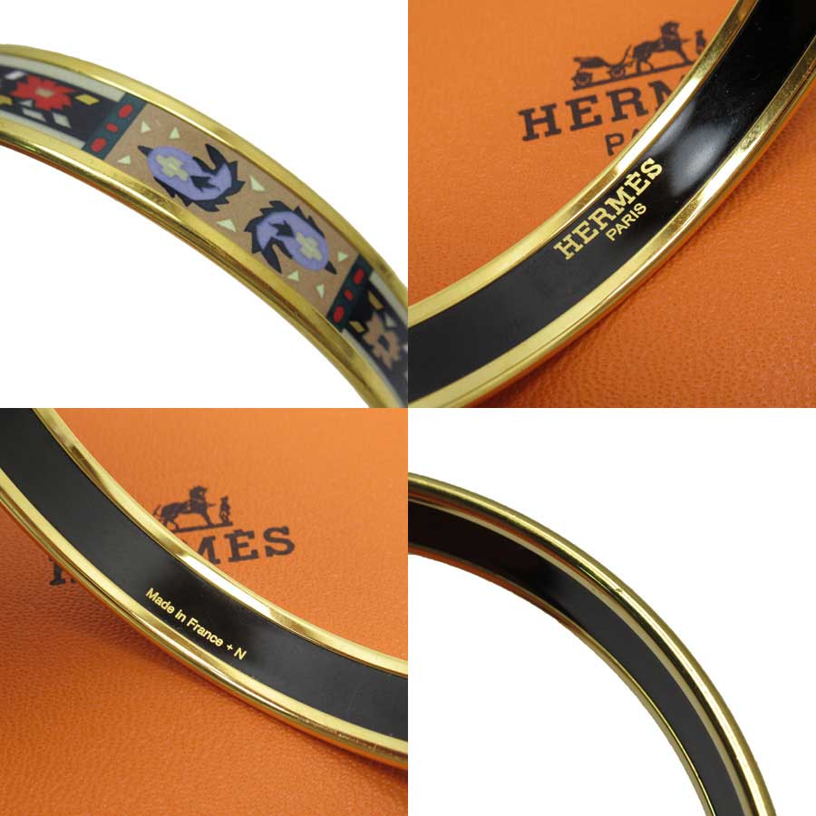 Hermes - エルメス バングルGM エマイユの+stbp.com.br