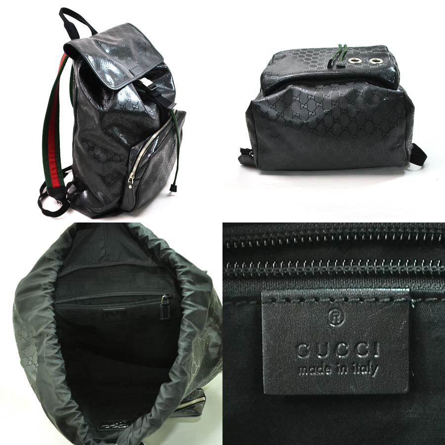 BrandValue: Gucci GUCCI rucksack backpack sherry line GG