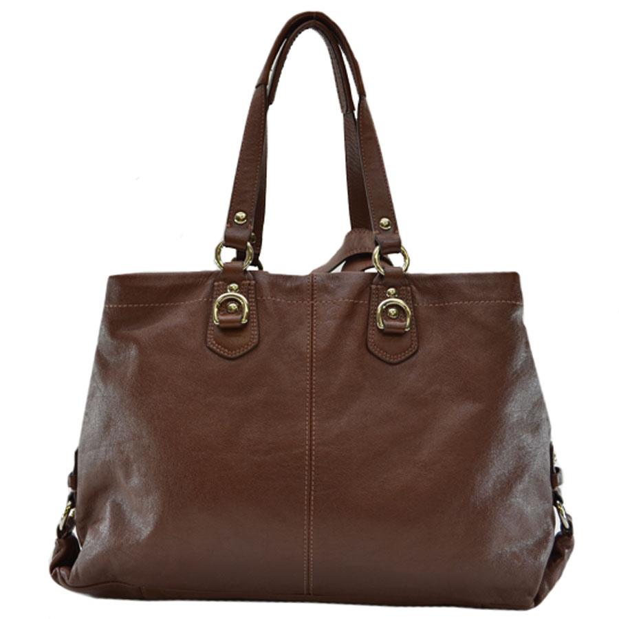 BrandValue | Rakuten Global Market: Coach COACH handbags [brown leather ...