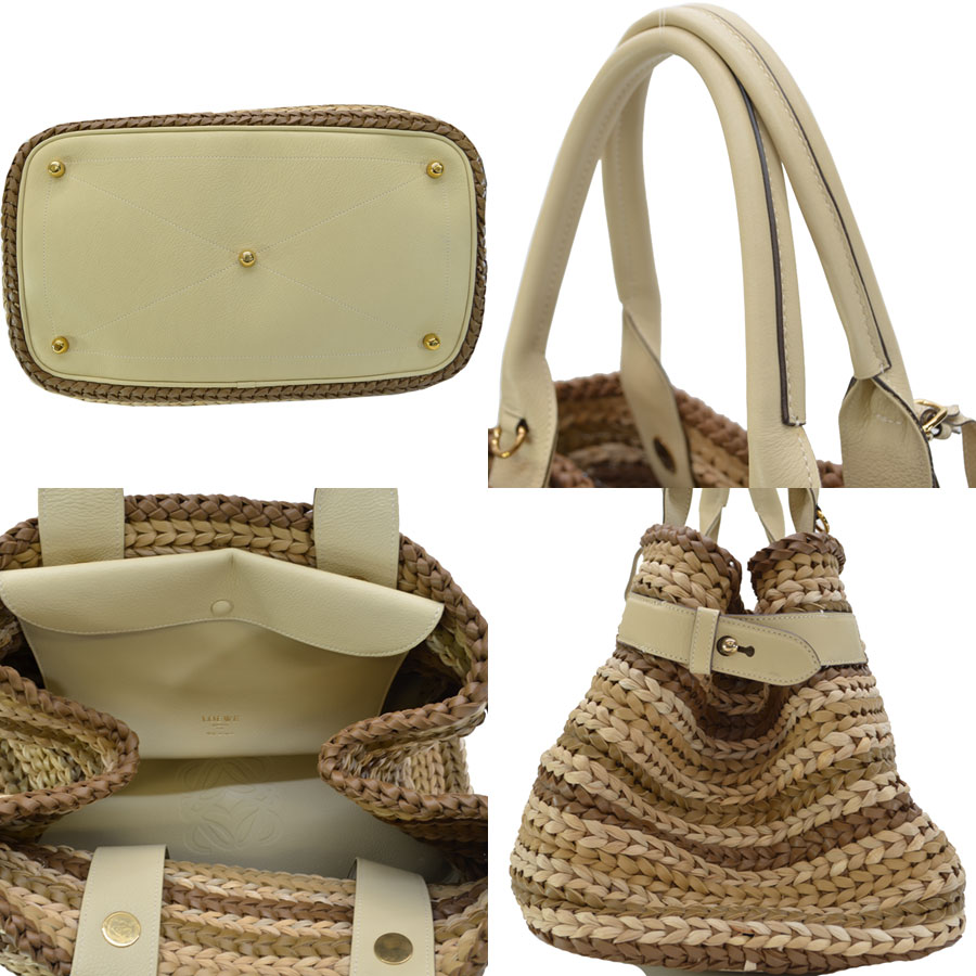 Loewe Straw Handbags & Purses Made | semashow.com