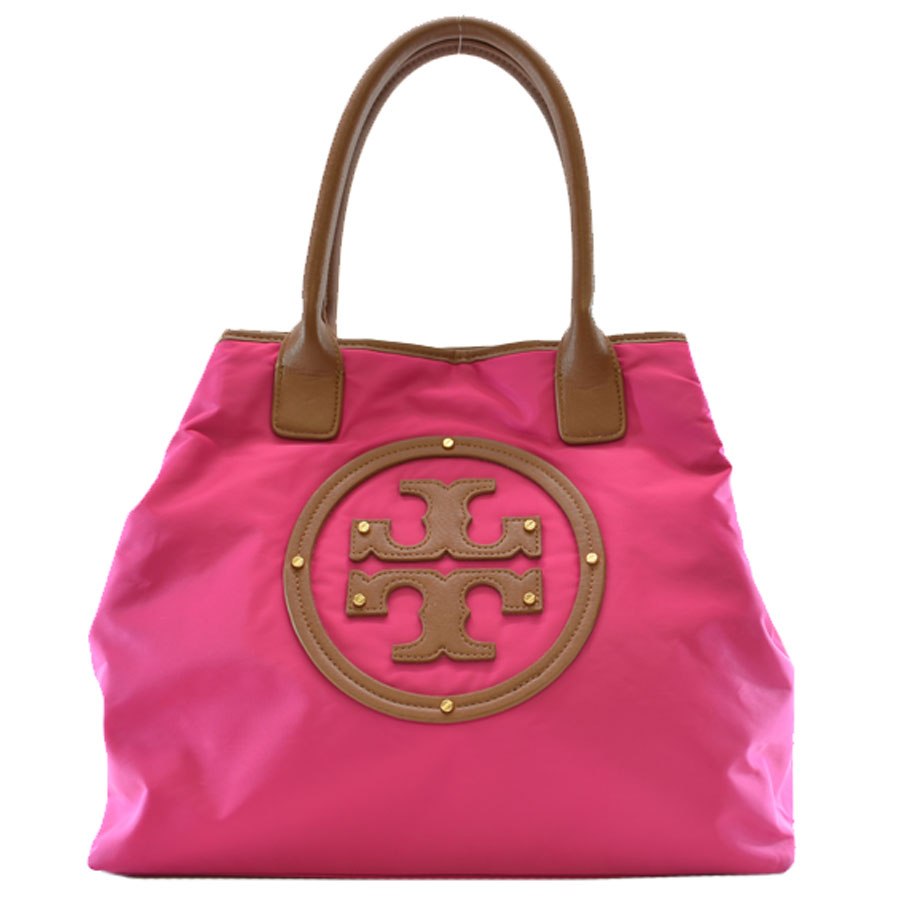 Tolly Birch Tory Burch Bag Pink Nylon Recommended Shoulder K6820