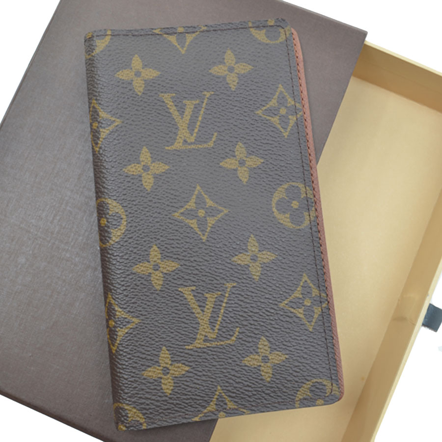 楽天市場 ルイヴィトン Louis Vuitton 手帳カバー モノグラム アジェンダポッシュ ブラウン モノグラムキャンバス レディース メンズ R503 中古 おすすめ e ブランドバリュー