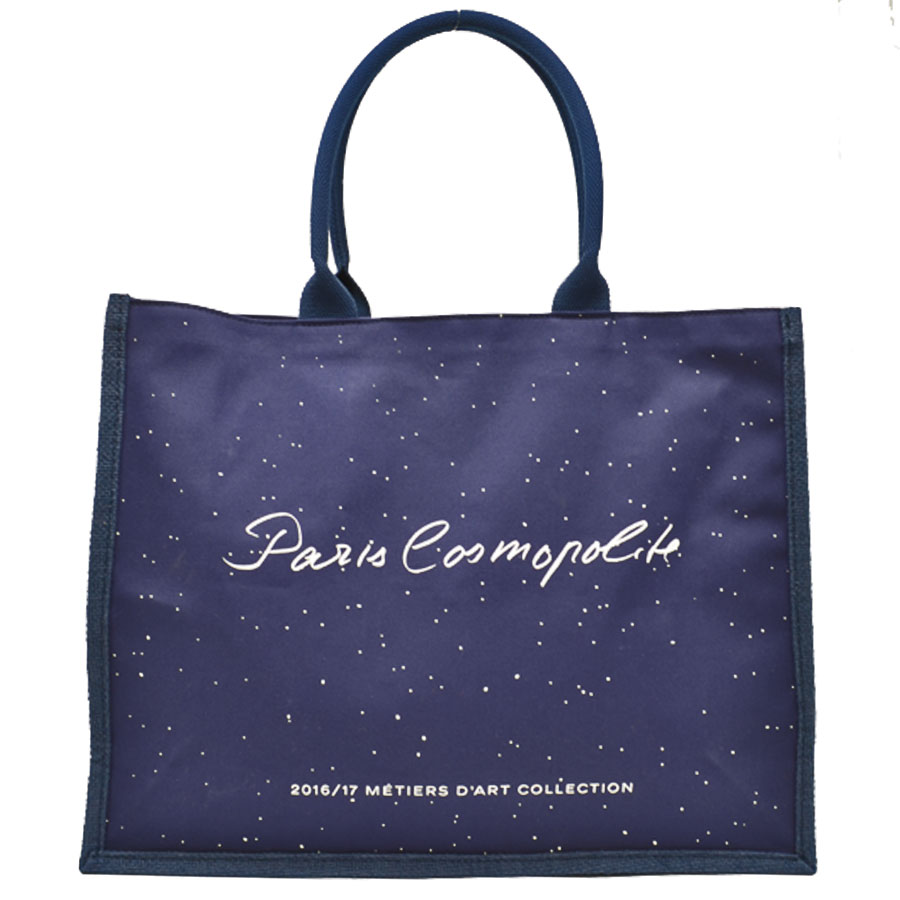 楽天市場 シャネル Chanel バッグ パリコスモポライト 2017年非売品 Vip限定 ネイビーｘホワイト キャンバス ショルダーバッグ トート バッグ レディース 中古 定番人気 53272f ブランドバリュー