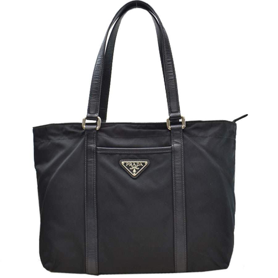 プラダ Prada 鞄 三角形ロゴ ネグロイド アッシュグレー ナイロン 革 金属元素マティエール 肩部バッグ レディース 中古 定番信望 K95a プラダ 三角ロゴ バッグ ショルダーバッグ ナイロン レザー 金属素材 ブラック シルバー 中古 K95a Drcade Com
