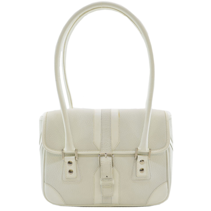 burberry shoulder bag white