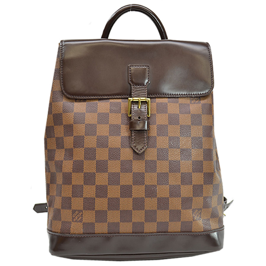 楽天市場 ルイヴィトン リュック ダミエ ソーホー リュックサック エベヌ キャンバス Louis Vuitton レディース メンズ N 送料無料 中古 定番人気 S0566 ブランドバリュー