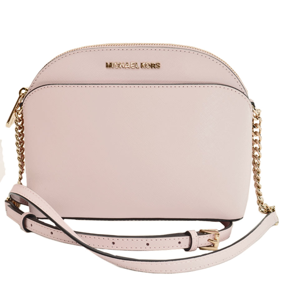 人気メーカーブランド のマイケルコース バッグ ショルダーバッグ 斜め掛け レザーｘ金属素材 ピンクｘゴールド 中古 K9394 マイケルコース バッグ ピンクｘゴールド レザーｘ金属素材 ショルダーバッグ 斜め掛け レディース Michael Kors 中古 おすすめ