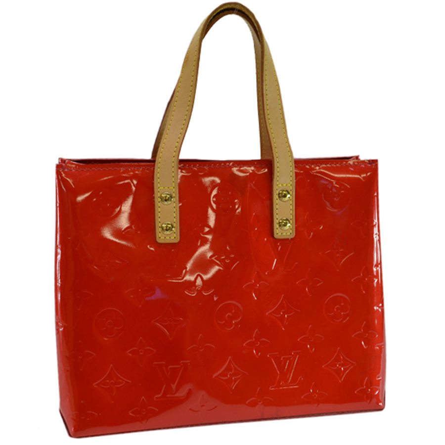 BrandValue: Louis Vuitton Louis Vuitton handbag monogram ヴェルニリード PM rouge (red) patent leather ...