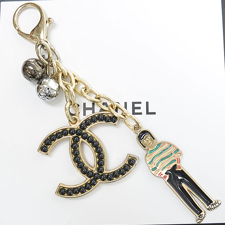 シャネル CHANEL キーホルダー チャーム ヴィンテージ アンティーク