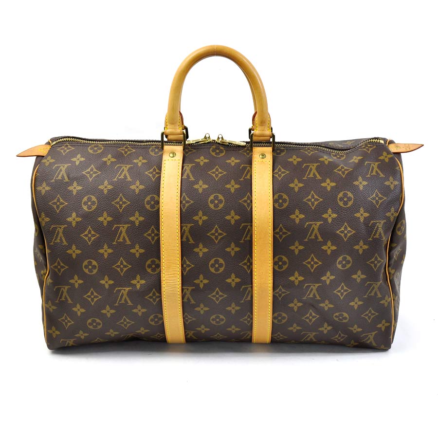 BrandValue: Louis Vuitton Louis Vuitton handbag Boston bag monogram key Poll 45 monogram (brown ...