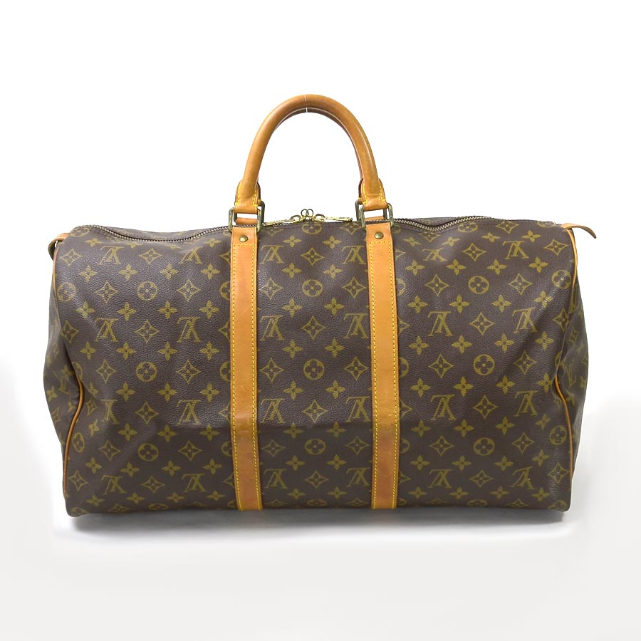 BrandValue: Louis Vuitton Louis Vuitton handbag Boston bag monogram key Poll 50 monogram (brown ...