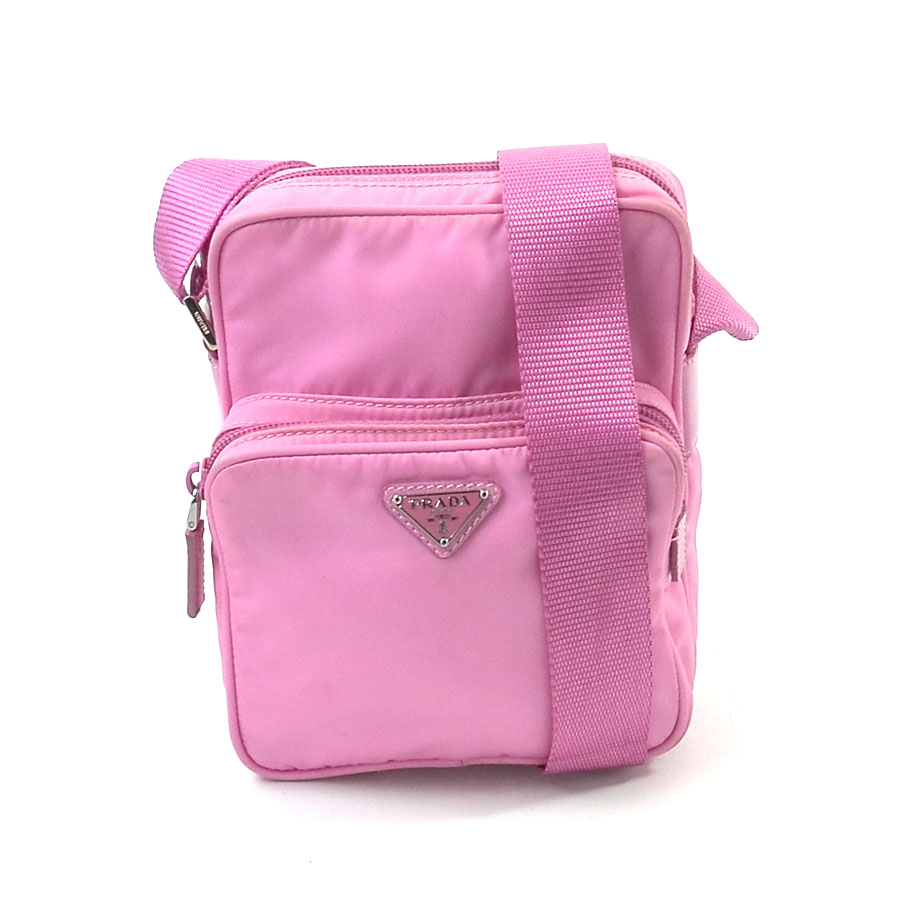 pink prada messenger bag