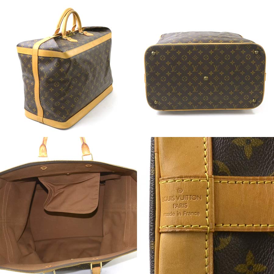 モノグラムキャンバス メンズ 【定番人気】 レディース Louis Vuitton トラベルバッグ (ブラウン系) 送料無料 モノグラム ハンドバッグ モノグラム クルーザーバッグ45 ルイヴィトン 【中古】 M41138 - 94006