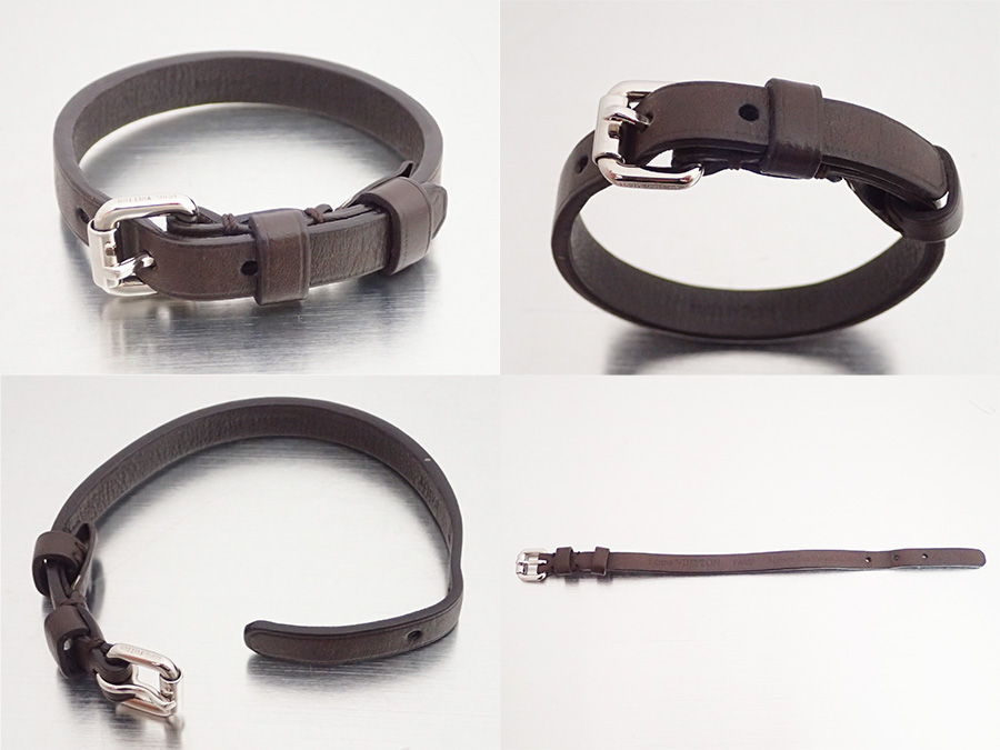 BrandValue: Louis Vuitton Louis Vuitton accessories bracelet Maison Fondee En 1854 dark brown ...