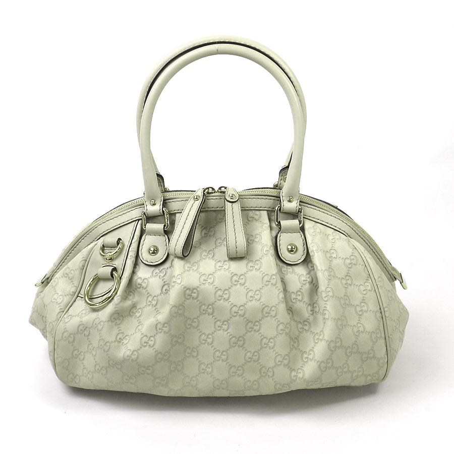 Brandvalue Gucci Handbag Shoulder Bag 2way Sima Off There Is Reason It Gucci Sima Handbag Shoulder Bag 2way Lady Off White System Leather Used