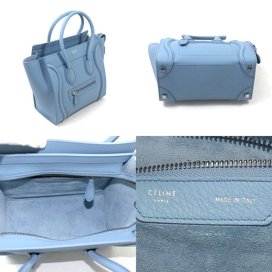 Brandvalue Celine Handbag Luggage Micro Pers Mho Keeve It Is Celine Luggage Micro Per Handbag Lady S Mho Keeve Roux Leather As Well A New Article Used