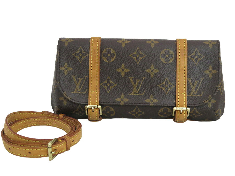Louis Vuitton M51159 Monogram Pochette Male Roux Est Porch Clutch Bag Brown Canvas Lady S E33205 Louis Vuitton M51159 Monogram Pochette Male Roux Est Porch Clutch Bag Brown Canvas Lady S E33205