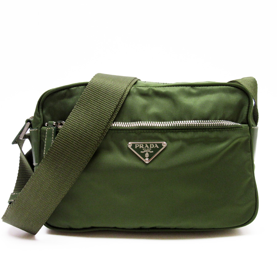green prada purse