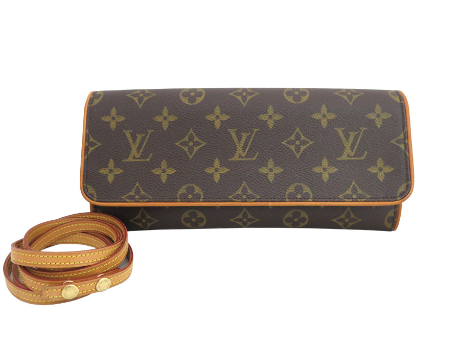 BrandValue: Louis Vuitton LOUIS VUITTON M51852 monogram pochette twin GM 2way clutch bag ...