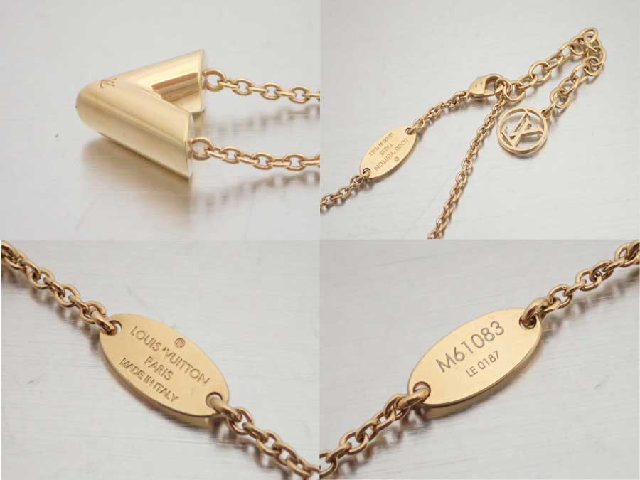 BrandValue: Louis Vuitton Louis Vuitton necklace LV & ME ...