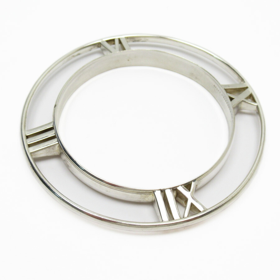 独特な 送料無料 ブレスレット Tiffany Co 925 シルバー アトラス バングル ブレスレット ティファニー レディース Hf 中古 おすすめ Fah Co Bw