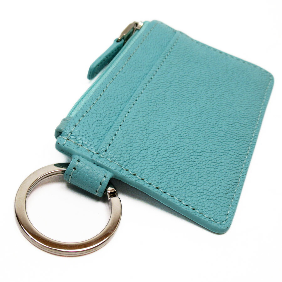楽天市場 ティファニー Tiffany Co コインケース キーリング付き ティファニーブルー レザー 中古 定番人気 Ha ブランドバリュー