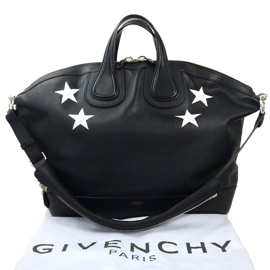 楽天市場 ジバンシー ハンドバッグ ショルダーバッグ 2wayバッグ ナイチンゲール ブラック レザー Givenchy メンズ プレミアム特集 中古 定番人気 ブランドバリュー