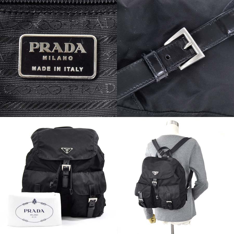 一部予約販売 Prada 中古 リュックサック 三角ロゴプレート ナイロンリュック プラダ リュック バックパック 一部予約販売 Prada 中古 リュックサック 三角ロゴプレート ナイロンリュック プラダ リュック バックパック