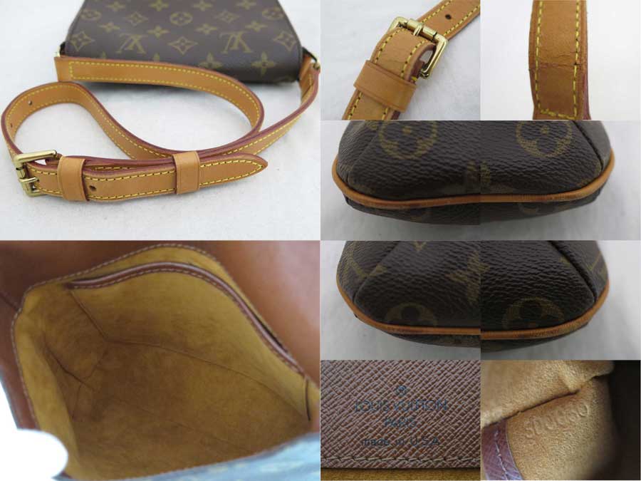 BrandValue: Louis Vuitton Louis Vuitton bag monogram musette salsa short brown x gold metal ...