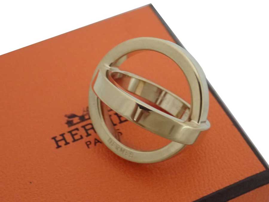 新しい到着 エルメス Hermes スカーフリング コスモス ゴールド 金属素材 スカーフピン チャーム レディース メンズ 中古 おすすめ Ef 高知インター店 Portnetcorporation Co Zw
