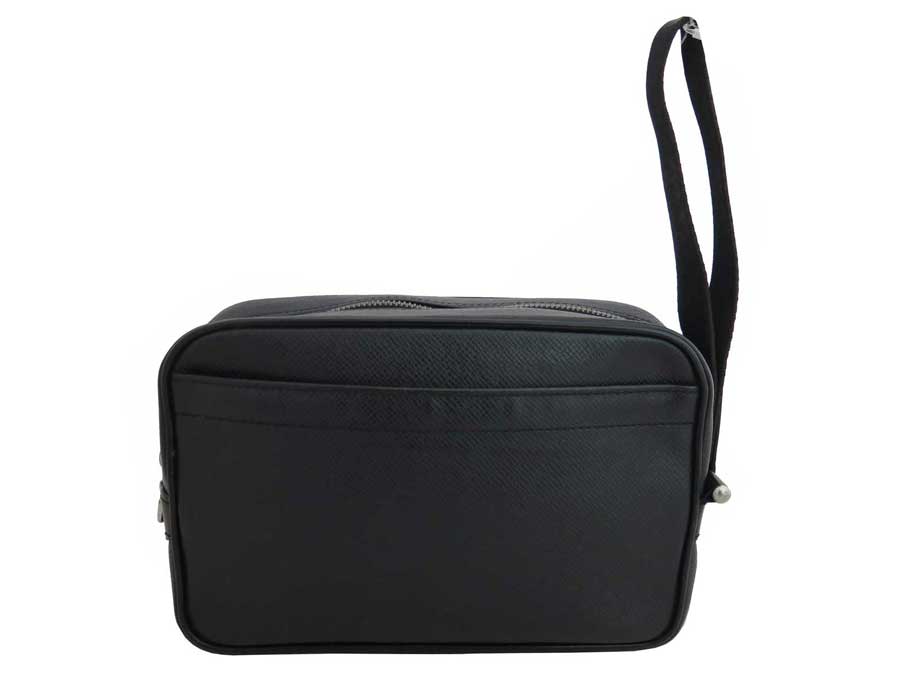 ルイヴィトン Louis Vuitton バッグ タイガ カルガ ブラック シルバー金具 タイガレザー クラッチバッグ セカンドバッグ メンズ M 中古 おすすめ E Psicologosancora Es