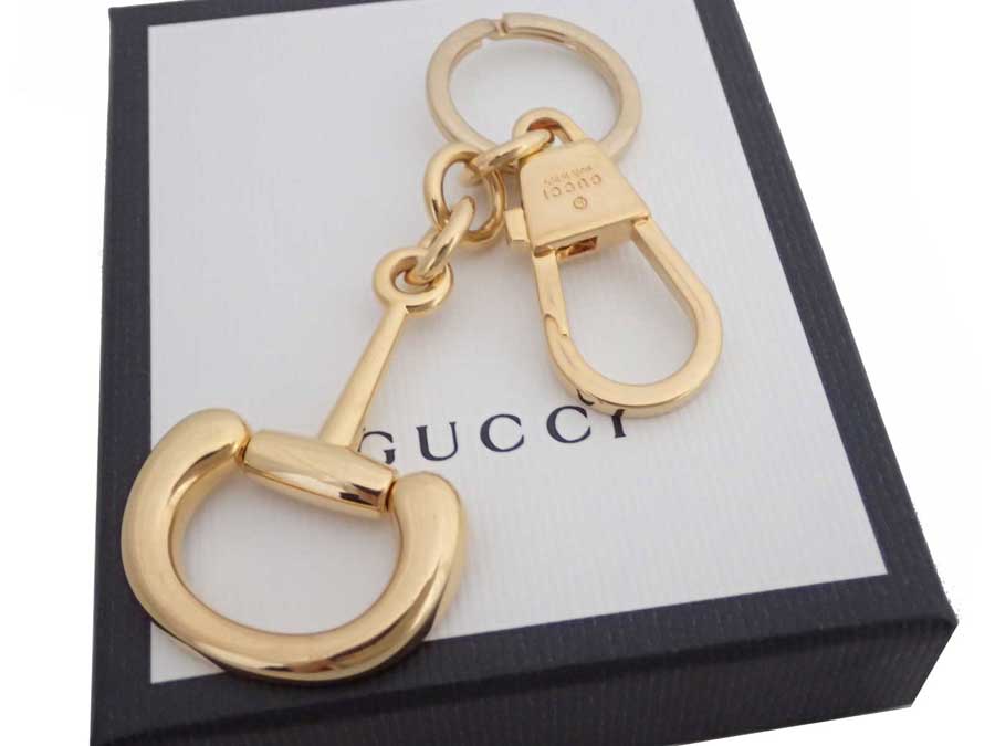 グッチ Gucci キーリング ホースビット ゴールド 金属素材 キーホルダー チャーム レディース メンズ 中古 おすすめ Ef Psicologosancora Es