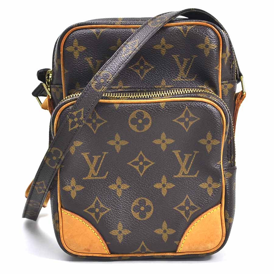 ルイヴィトン 斜め掛けショルダーバッグ モノグラム アマゾン ブラウン モノグラムキャンバス アマゾン Louis Vuitton レディース レディース メンズ M 送料無料 中古 定番人気 a ブランドバリュールイヴィトン モノグラム アマゾン 斜め掛け