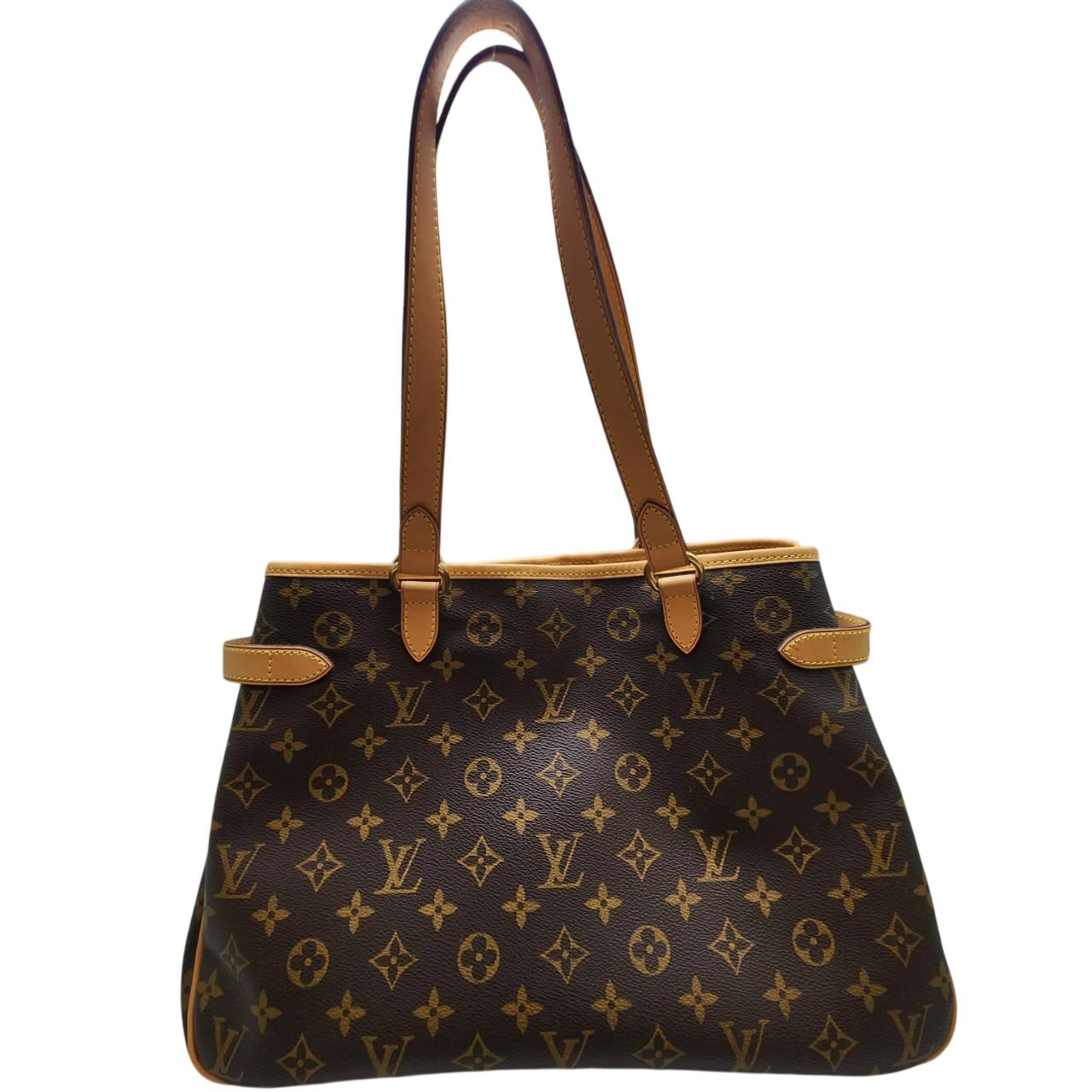 【中古】 LOUIS VUITTON ルイ ヴィトン パティニョール オリゾンタル トートバッグ M51154 モノグラム 肩掛け ブラウン ゴールド金具 レディース|アスティショップ