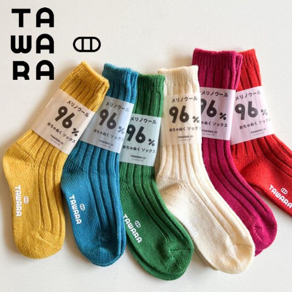 楽天市場】 TAWARA（たわら) ローゲージリブ ウール96％ めちゃぬく